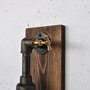Opviq Lámpara de pared Pp173 Madera y Negro